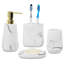 4 Piece Bathroom Accessory Set