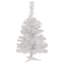 Arbre de Noël artificiel pin vert 2 pi avec lumières vertes Rockport