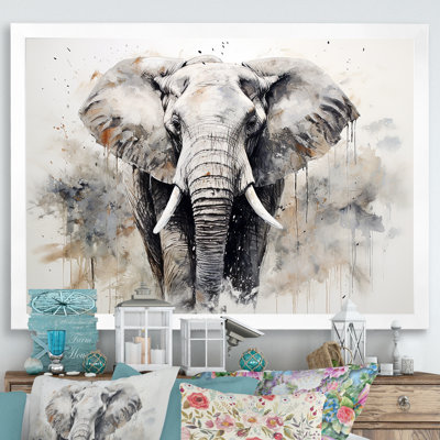 " Elegant Elephant In Motion II "