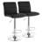Swivel Upholstered Adjustable Height Counter Stool