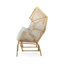 Fauteuil oscillant d'extérieur en osier Palos-496547525