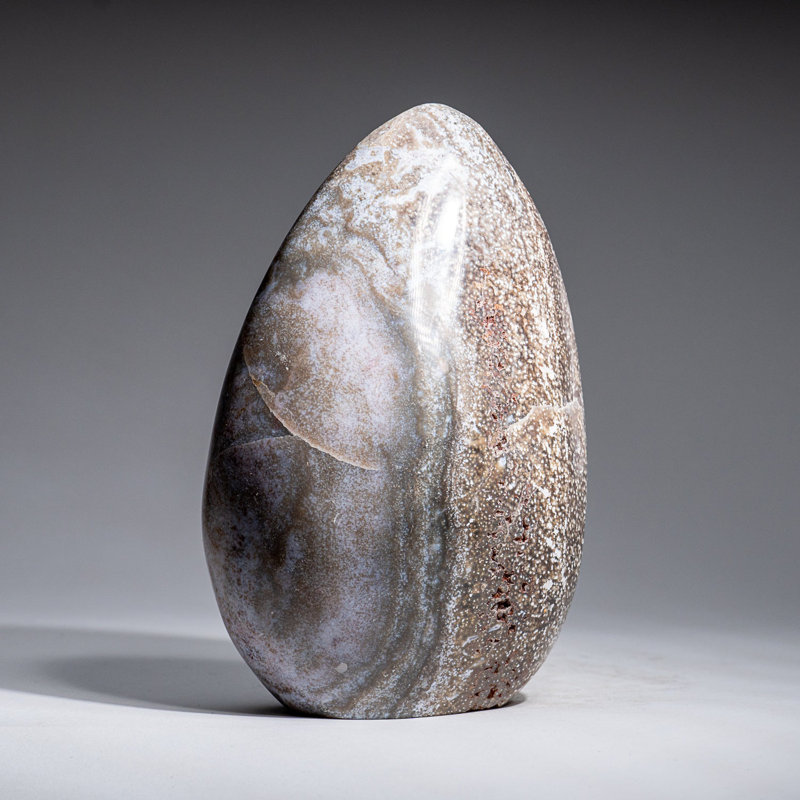 Forme libre de jaspe de l'océan poli de Madagascar (2,9 lb)