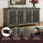 Ira Wood Four Door Credenza-32334655