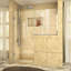 Porte de douche à charnière sans cadre de 41 1/2 à 42 po x H 72 po DreamLine Unidoor Plus-121834164-121834169