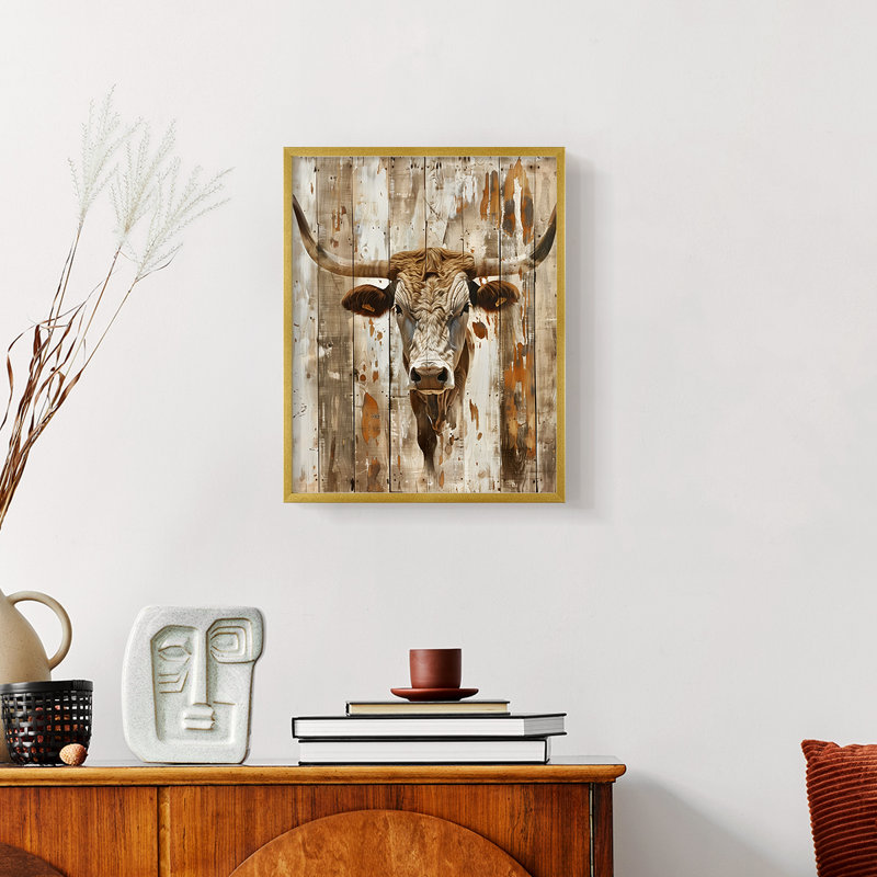 ANIMALS Series Div - reproduction encadrée de qualité supérieure - prête à être accrochée - aucun clou requis