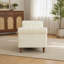 Banquette rembourrée moderne avec accoudoirs et rangement