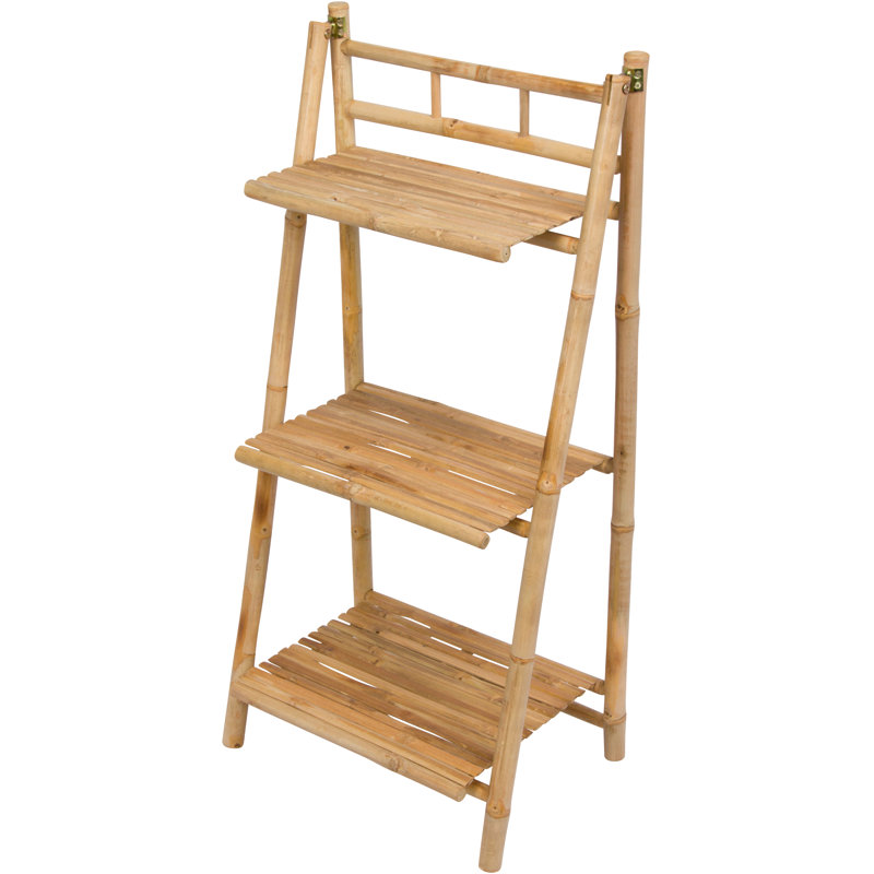 Lapta Ladder Bookcase, Beige