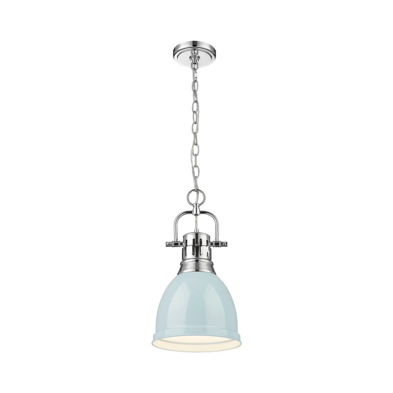 Alethia 1 - Light Pendant, Seafoam, Chrome