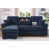 Dark Blue Chenille