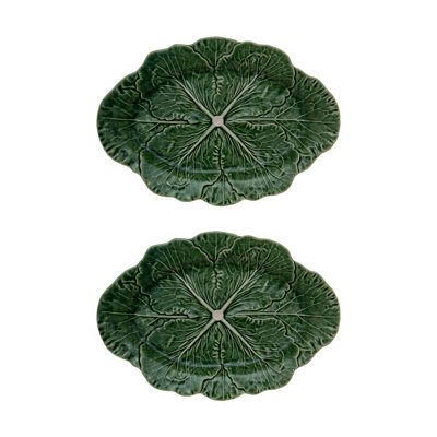 Bordallo Pinheiro Cabbage Platter