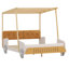 Lit voiture avec coussin, toile de plafond-1904025189