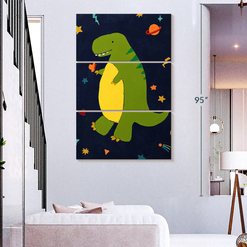 Ashelle Dinos étoilé III, H 74 po x l 48 po