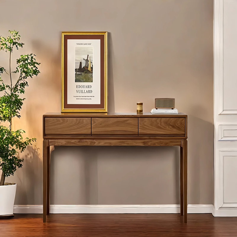 Solid Wood  Entry way Console, 35.4" H x 47.2" W x 13.8" D