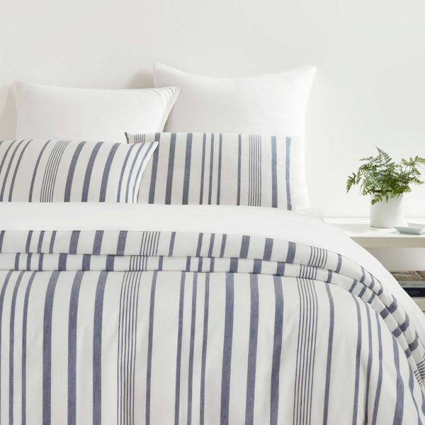 Brienne Cotton Duvet Cover Set | Birch Lane