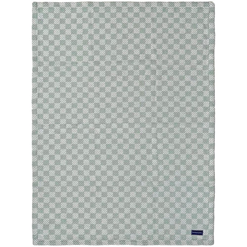 Pogonia Cotton Baby Blanket, Green
