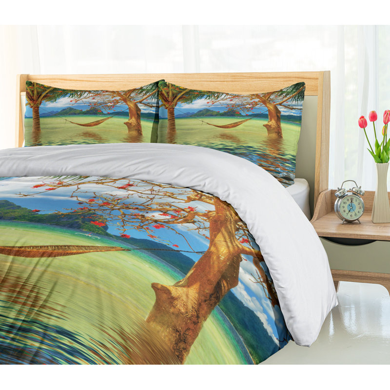 Coastal Polyester Duvet Cover
