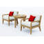 Noida Outdoor 3 - Piece Conversation Set