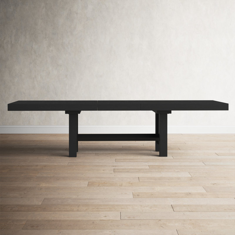 Appleton Dining Table, Charred Oak