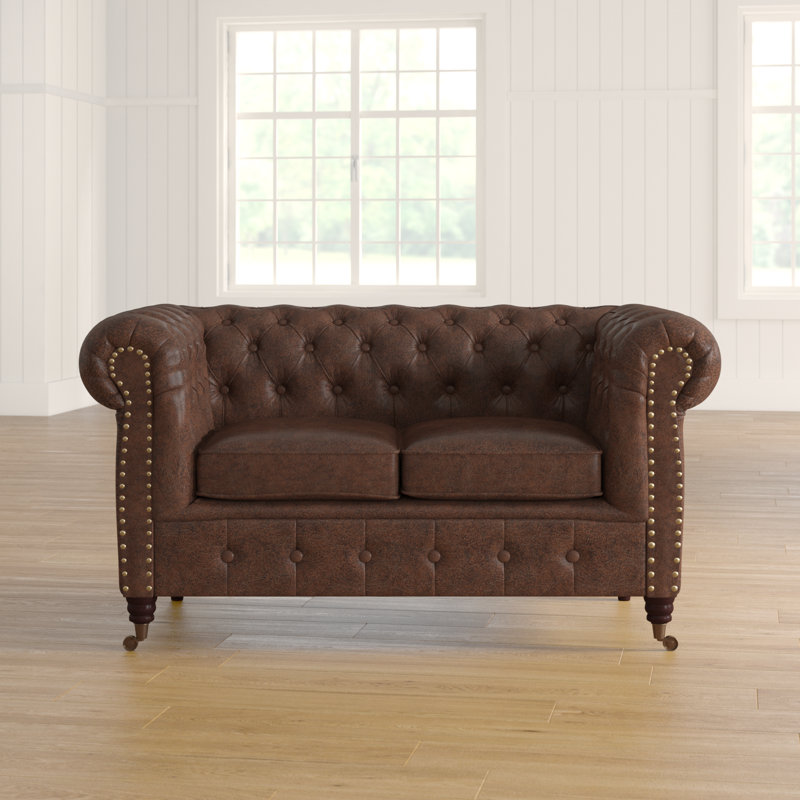 Batch 2 Seater Faux Leather Loveseat