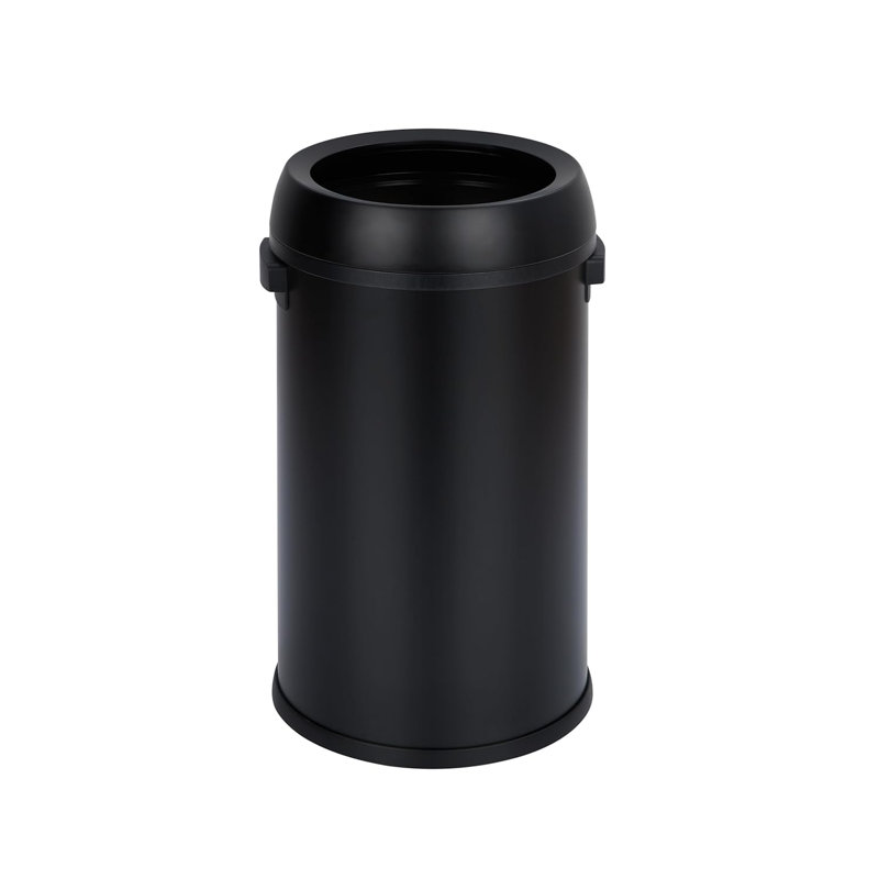 Stainless Steel Open Kitchen Trash Can - 65L