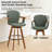 Karez 360° Swivel Bar Stools With Bamboo Legs (Set Of 3)-2119796520-2119796527