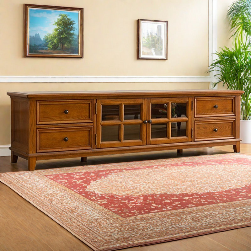 Meuble télé américain rétro, 86.6"