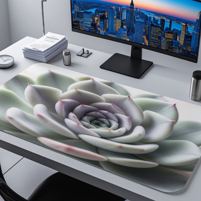 Polyester Desk Pad, 23.6x13.8