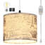 Luminaire suspendu tambour 1 lumière Antora
