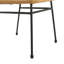 Ensemble repas d'extérieur - Rotin Pe et bois d'acacia - 4 chaises et 1 table - Moderne et durable pour le patio