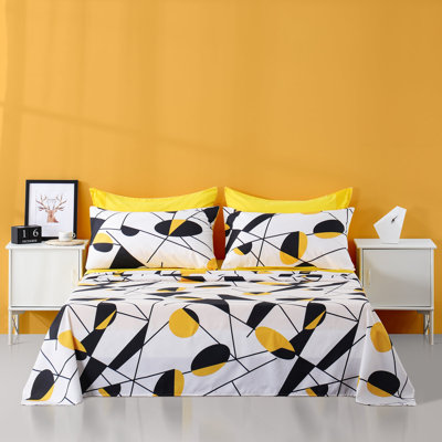 Ensemble de draps 6 pièces Polycotton