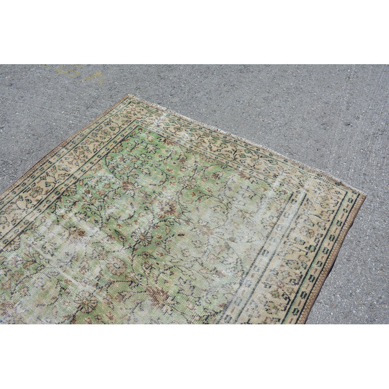 Grands tapis 5,2 x 8 pi, tapis rétro, tapis bohème beige, tapis turcs, tapis tissés à la main, tapis tendance