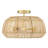 Tamil Rattan Semi Flush Mount-1120871935