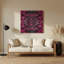 Art mural gris Op Op 38