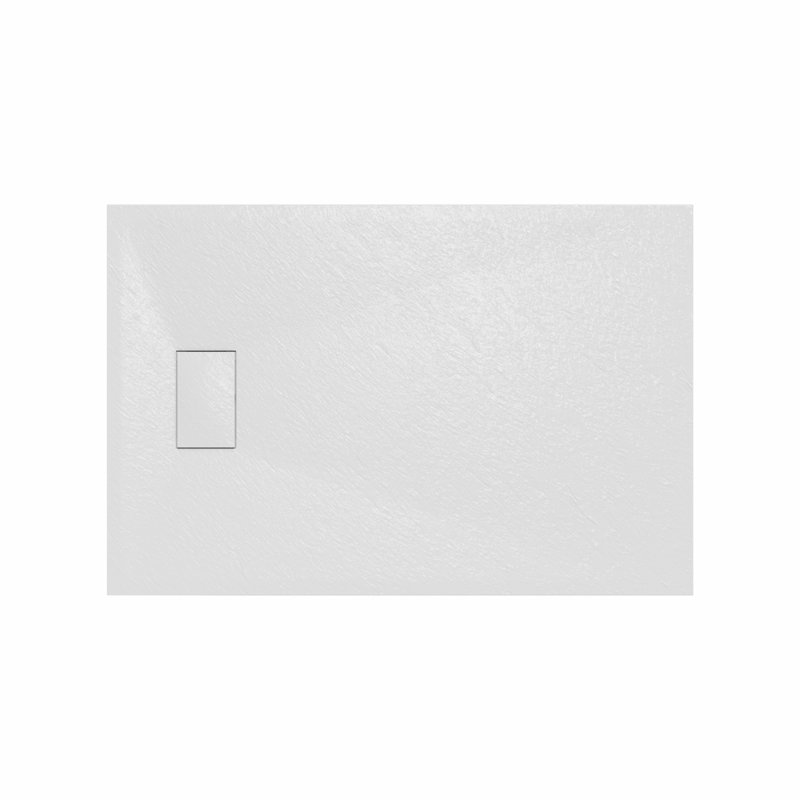 Bozidar W 32mm D Rectangle Shower Tray, 120cm H x 80cm W x 3.2cm D, White