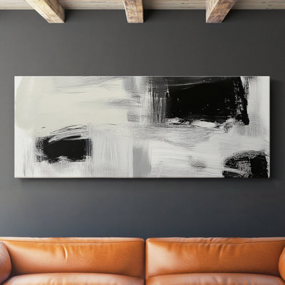 Toile tendue avec châssis abstrait, série # 8 XXXIV