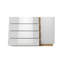 Janelisse 139cm W 4 - Drawer Chest of Drawers-396883109
