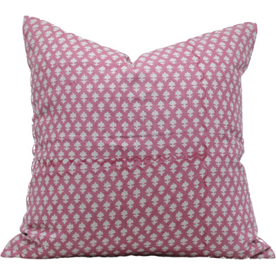 Fabdivine Luxury Handcrafted Cushion Covers for Home DÃ©cor- Pink City