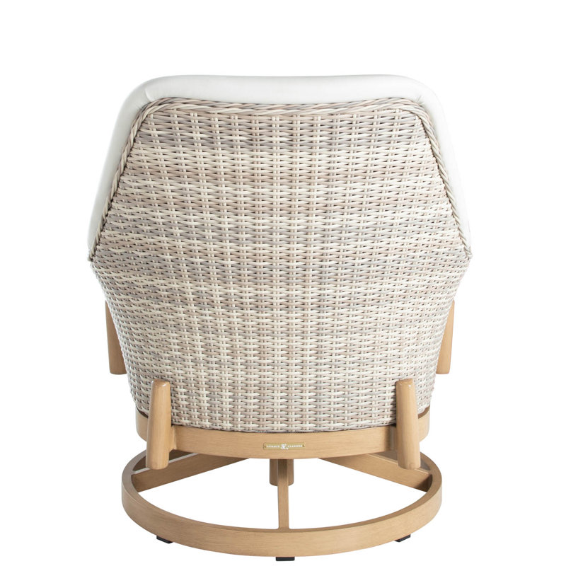 Palma Swivel Patio Chair with Cushions