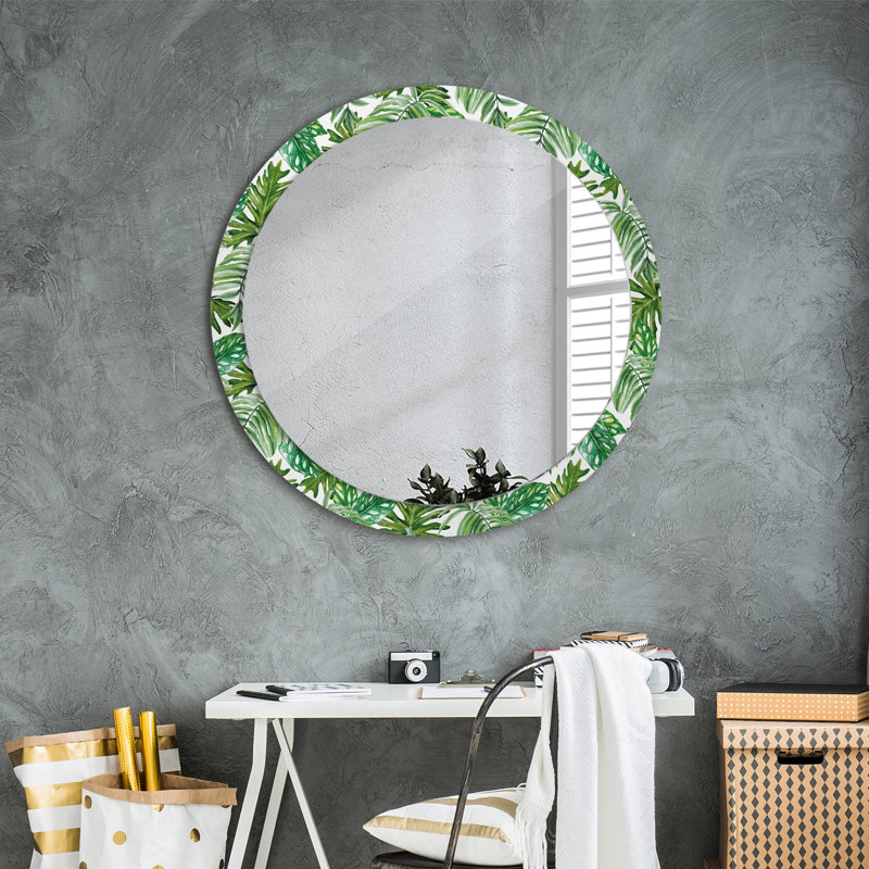 Huldar Glass Flat Wall Mirror