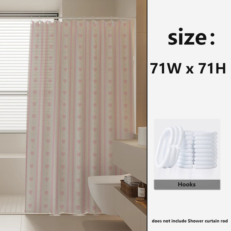 Rideau de douche en polyester