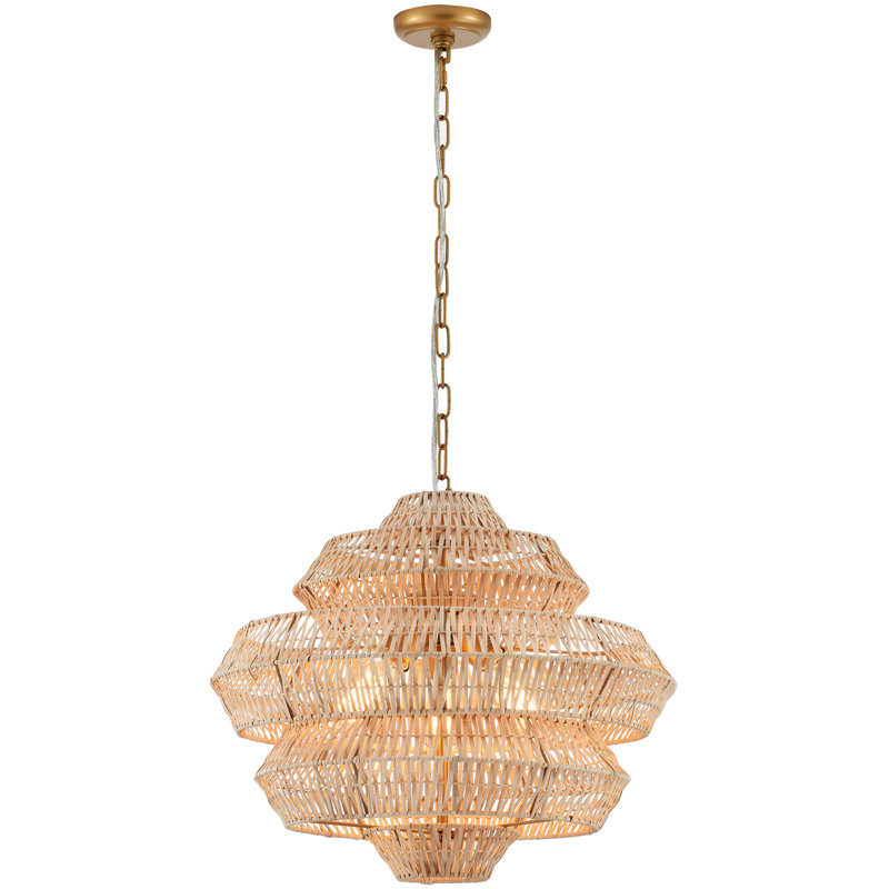 Akiya 3 - Light Dimmable Tiered Chandelier