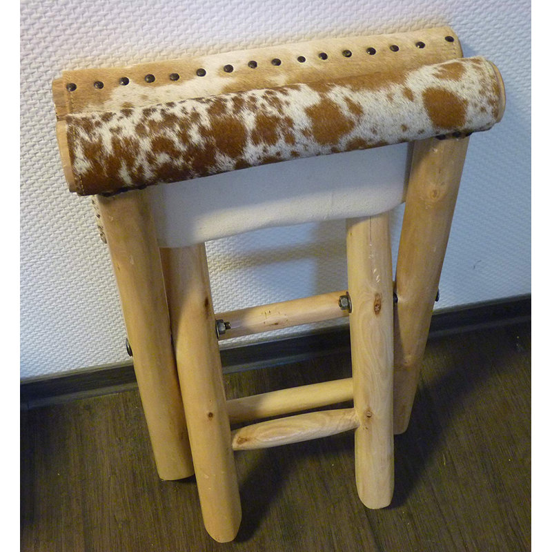 Tabouret décoratif pliant Malvina