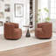Fauteuil demi-tonneau pivotant de 32 po Tybias-697652632