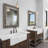 Solid Wood Frame Rectangle Mirror