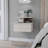 Macadamia 2-Tier Floating Nightstand With Shelf – Stylish And Functional Bedside Table-1583557778