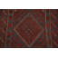Tapis de couloir rouge en laine 8 pi 0 po x 2 pi One-of-a-Kind