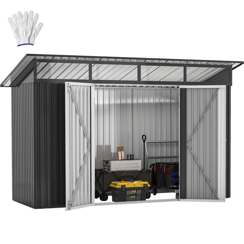8 x 3.6 FT Storage Shed