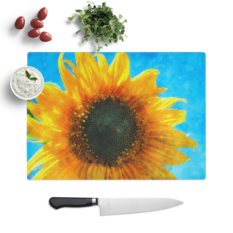 Sunflower Vol.4 Chopping Board, 20cm W x 28.5cm L