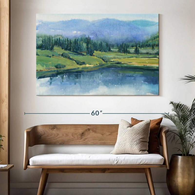 Alvord Mountain Lake II, H 34 po x l 51 po