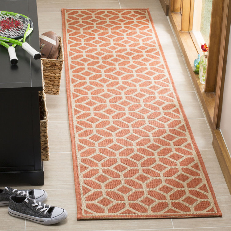 Kelli Rust/Cream Area Rug